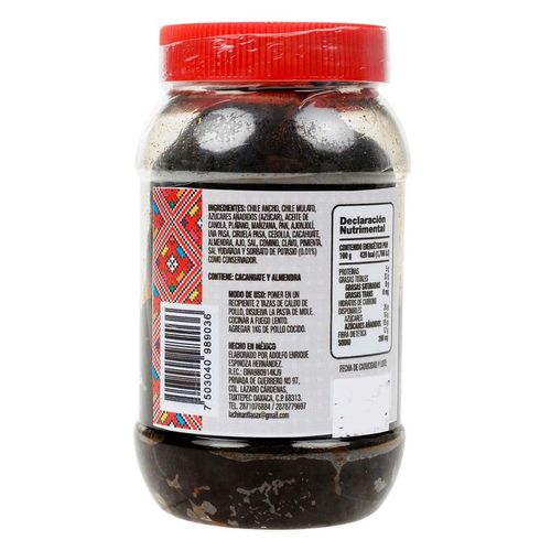 Mole La Chinantla Tradicional Casero 500g