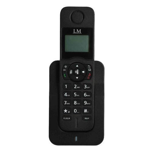 Teléfono Inalámbrico LM Negro 1701
