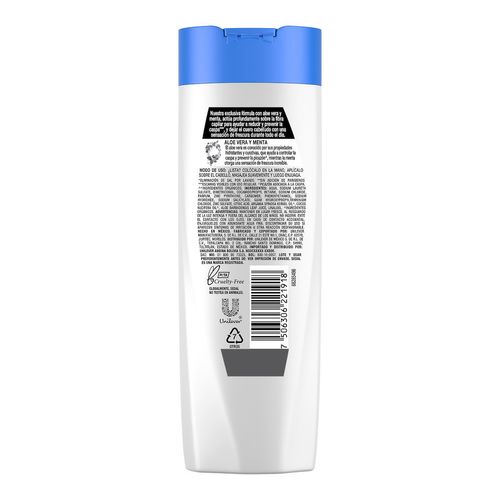 Shampoo Sedal Control Caspa y Frescura Aloe y Menta 190ml