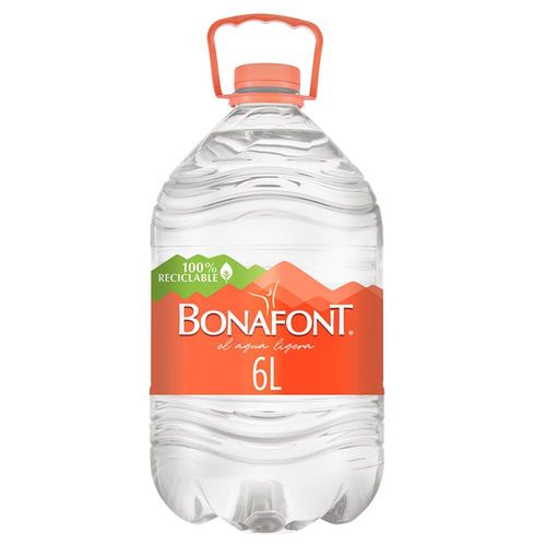 Agua Natural Bonafont 6L