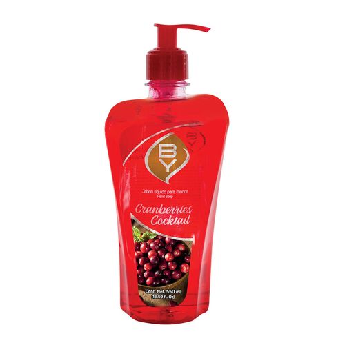 Jabón Líquido para Manos BY Clásico Cranberries Cocktail 550ml