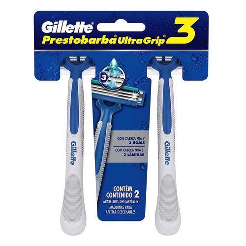 Rastrillo Desechable Prestobarba UG3 2 Unidades