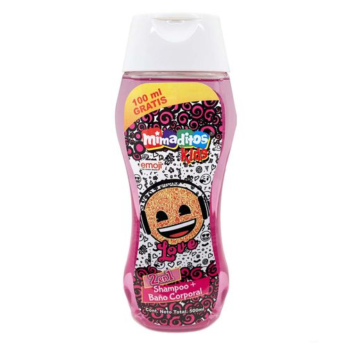 Shampoo Infantil Mimaditos Kids Baño Corporal para Niña 415ml