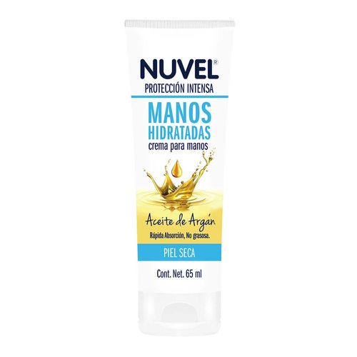 Crema para Manos Nuvel con Argán 65ml