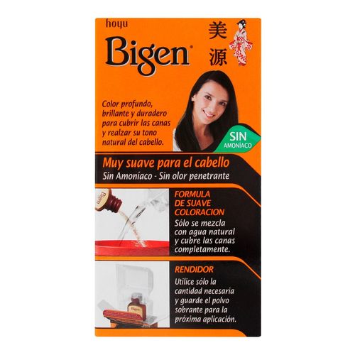 Tinte de Cabello Bigen Castaño Intenso 6g