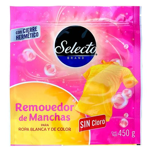 Quitamanchas en Polvo Selecto Brand Removedor de Manchas 450g