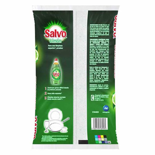Lavatrastes en Polvo Salvo Limón 1kg