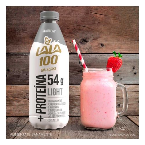 Leche Lala 100 Reducida en Grasa sin Lactosa 1L