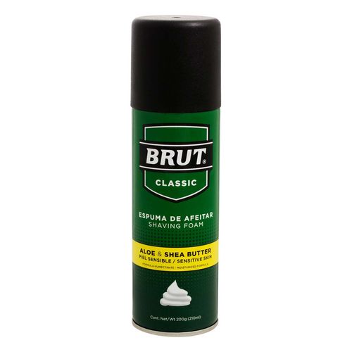 Espuma para Afeitar Brut Classic Piel Sensible 210ml