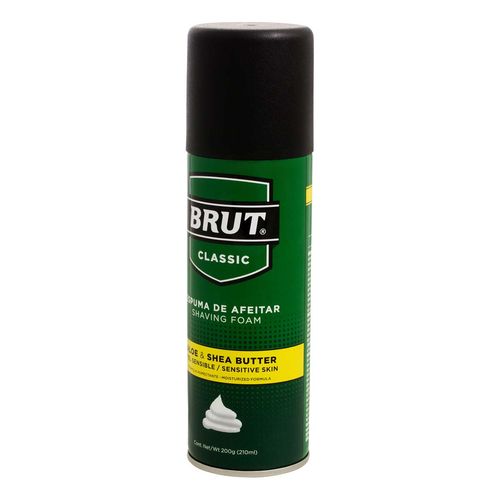Espuma para Afeitar Brut Classic Piel Sensible 210ml