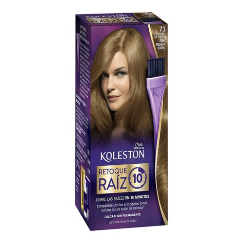 Tinte Retoque de Raíz Permanente Koleston 73 Rubio Avellana