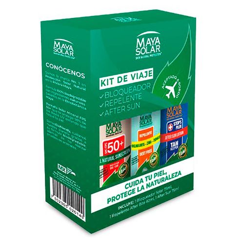 Kit de viaje Maya Solar Varios Varios ml
