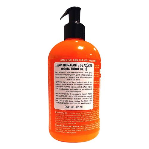 Jabón Dr. Bronner's Orgánico Té Líquido