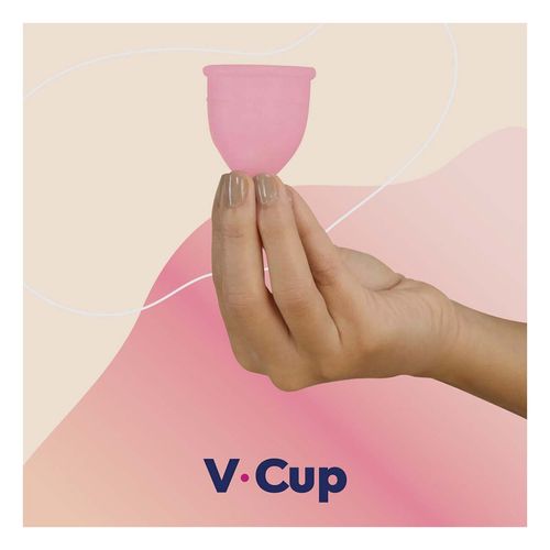 Copa Menstrual Reusable Saba V-Cup Talla Chica 1 Pieza