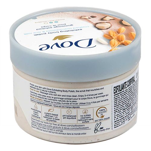 Exfoliante Dove Lavender Tarro 298g
