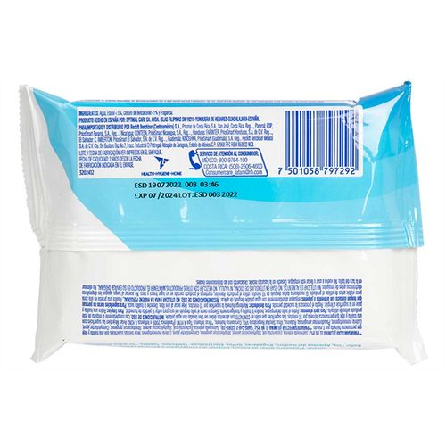 Toalla Desinfectante Lysol para superficies con 15 Toallitas
