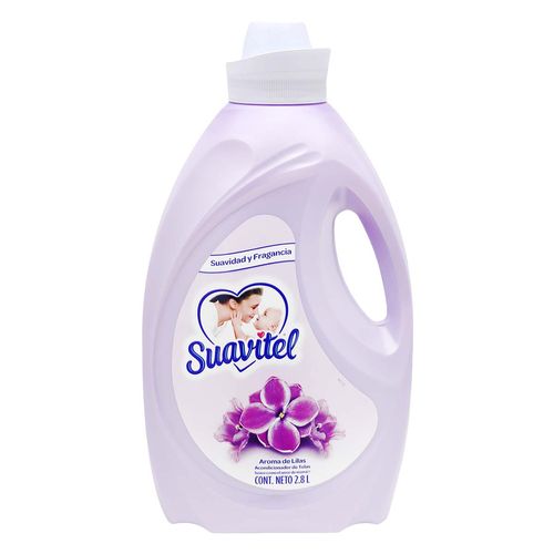 Suavizante de Telas Suavitel Cuidado Diario Aroma de Lilas 2.8L