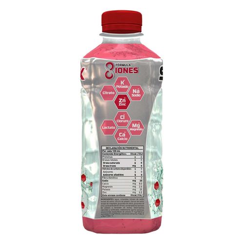 Bebida con Electrolitos Suerox Fresa Menta 630ml