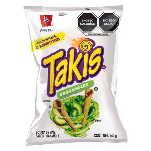 Botana Takis Huakamole 240g