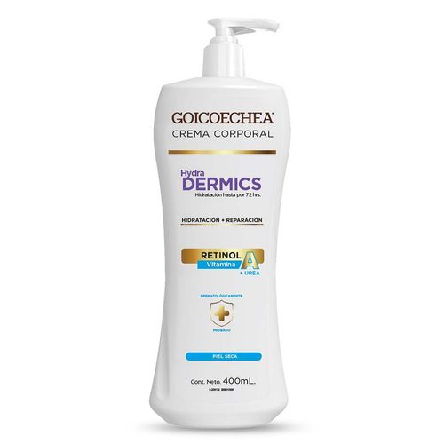 Crema Corporal Goicoechea con vitamina A y retinol 400ml