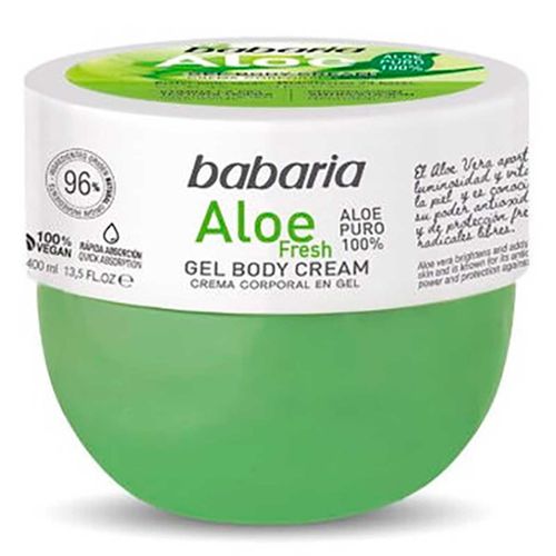 Crema Corporal Babaria Aloe Vera Fresh 400ml