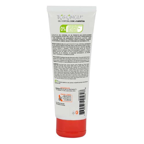 Gel corporal Torongia L-Carnitina 100g