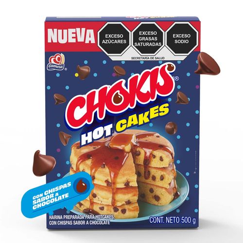 Harina Para Hot Cakes Gamesa Chokis 500g