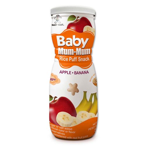 Galletas Baby Mum Mum Manzana Plátano 50g