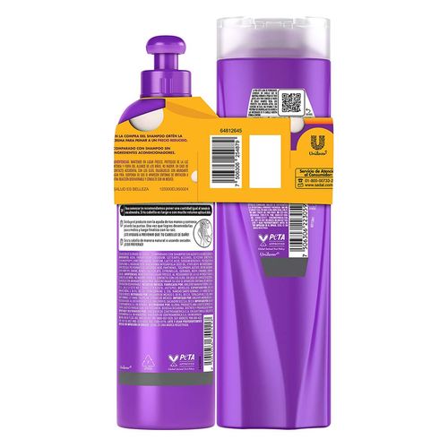 Pack Shampoo más Crema Sedal Original Liso Perfecto 300ml