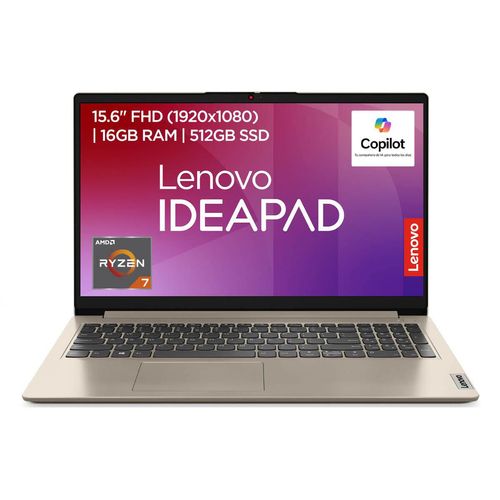 Laptop Lenovo 16GB 512SSD IP1 82R400MULM R7 Arena