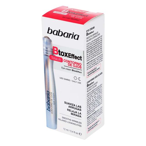 Contorno de Ojos Babaria BtoxEffect Roll On 12ml