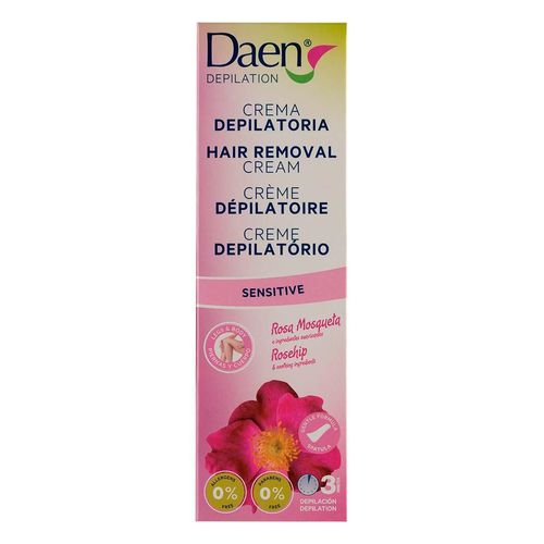Crema Depiladora Daen Rosa Mosqueta 125ml