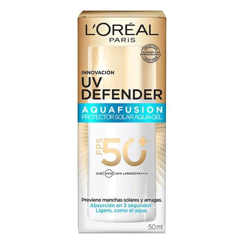 Protector Solar UV Defender AQUAFUSION FPS50+ 50ml
