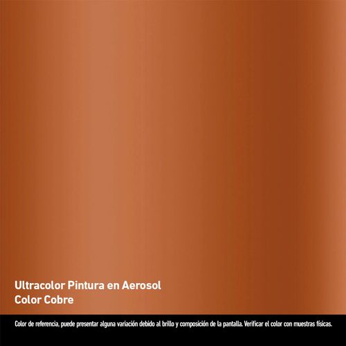 Pintura en Aerosol UltraColor Color Cobre Metálico 400ml