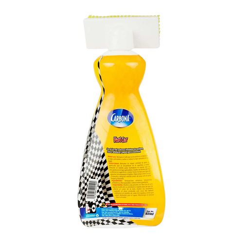 Shampoo Carbona con Cera Natural Vest Car 651ml