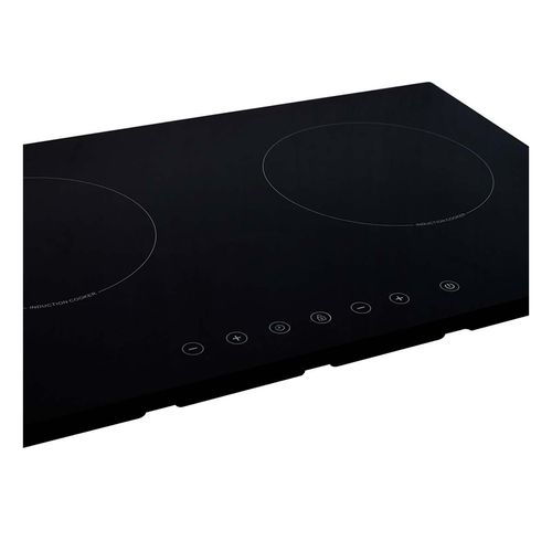 Parrilla de Inducción Magnética Empotrable Supra con 2 Quemadores DUE-E