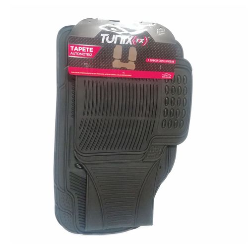 Juego Tapetes de Hule Pesado Tunix 3 Piezas