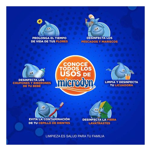 Desinfectante de Alimentos Microdyn 90ml