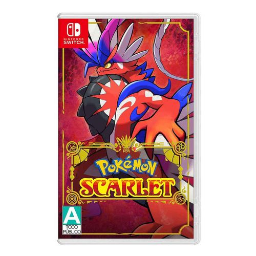 Videojuego Nintendo Switch Pokémon Scarlet