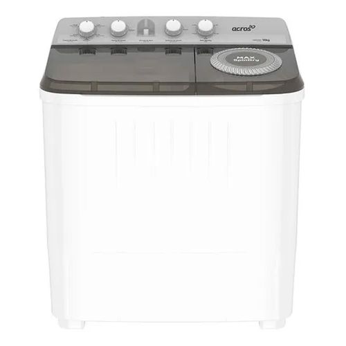 Lavadora Acros Semiautomática Dos Tinas MaxSpin 16kg Blanco