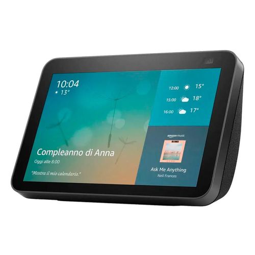 Bocina Amazon Echo Show 8 2a Generación con Alexa Negro