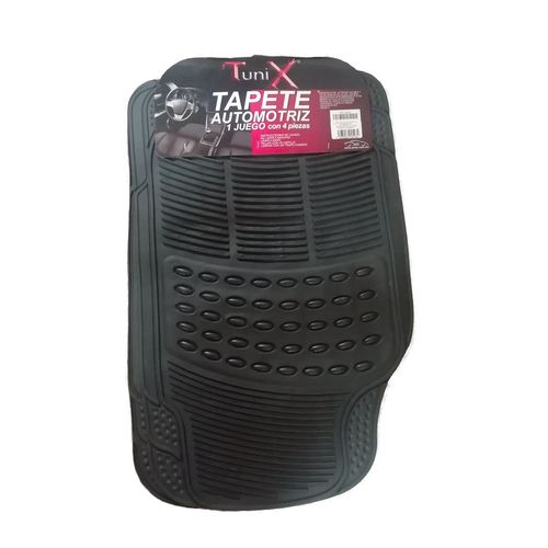 Juego Tapete de Hule Pesado Tunix 4 Piezas