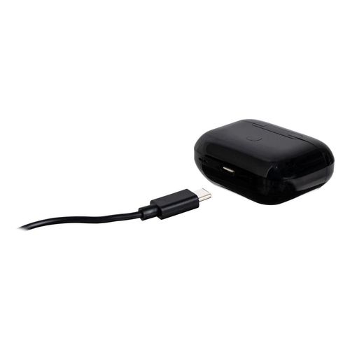 Audífonos True Wireless Stf Inalámbricos Negro Tracker LCD Micrófono
