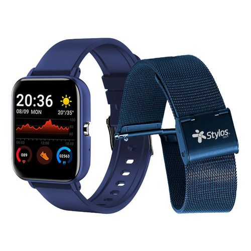 Smartwatch Stylos SW2 1.69" Correa Metalica Azul