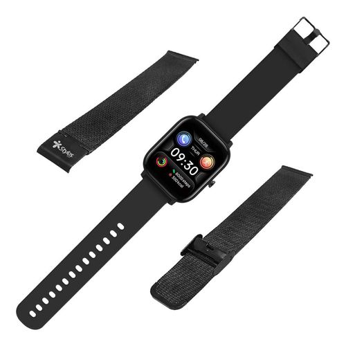 Smartwatch Stylos SW2 Correa Metalica Negro