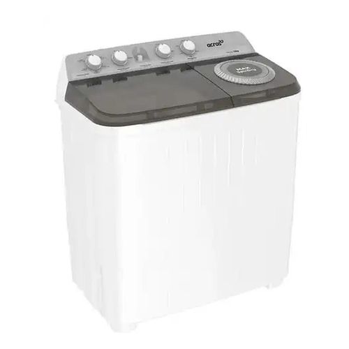 Lavadora Semiautomática Acros Dos tinas MaxSpin Dry 15kg Blanco