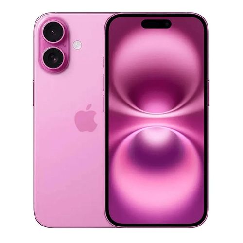 Celular iPhone 16 Apple 128GB Rosa Desbloqueado