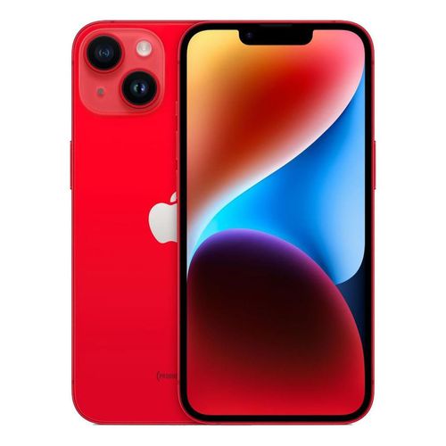 Celular iPhone 14 e-Sim Apple 128GB Rojo Desbloqueado Reacondicionado