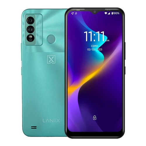 Celular Alpha 3R Lanix 6GB 128GB Verde Desbloqueado