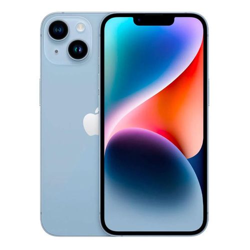Celular iPhone 14 Apple Dual Sim 128GB Azul Desbloqueado Reacondicionado
